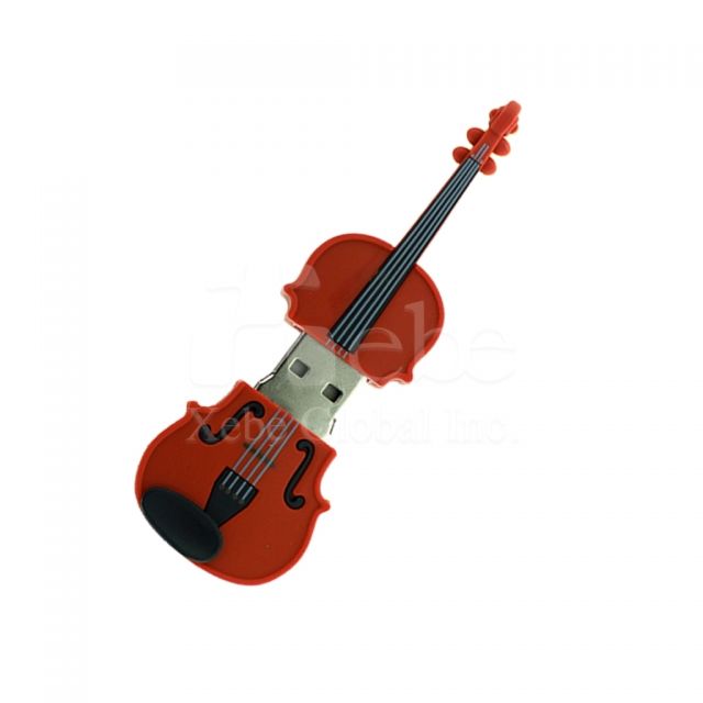 礼品定制 小提琴U盘