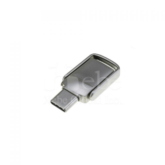 高级金属黑银色USB 3.0 U盘