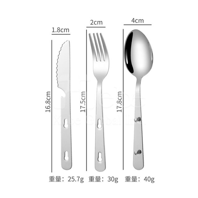 不鏽钢餐具3件组 定制刀叉匙餐具组