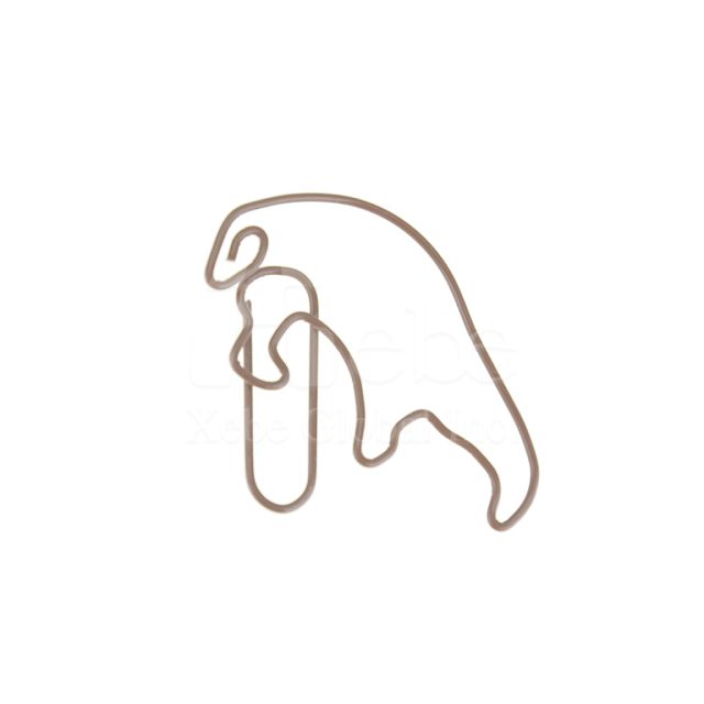 穿山甲造型回形针