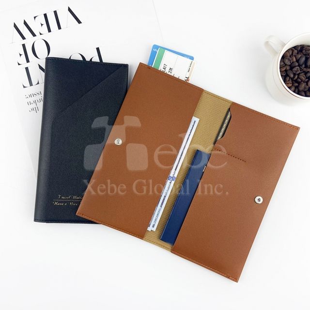 多功能皮革护照夹 定制长版护照套