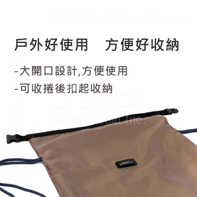定制防水后背包 企业束口背包