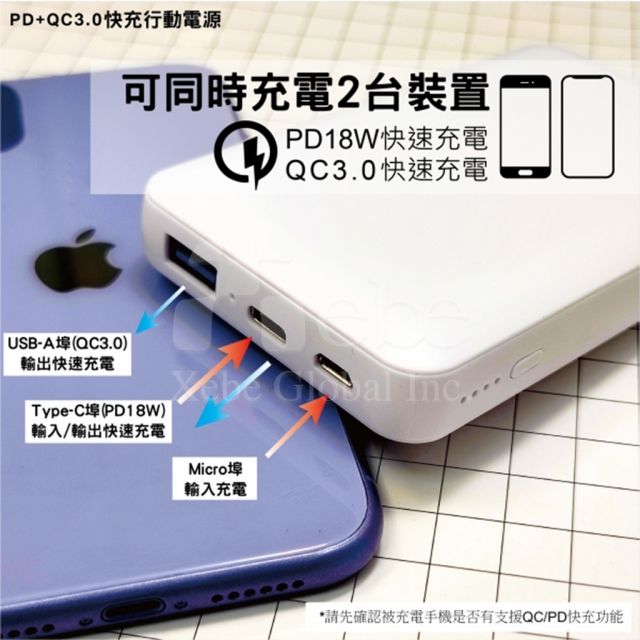 印刷卡片型定制充电宝