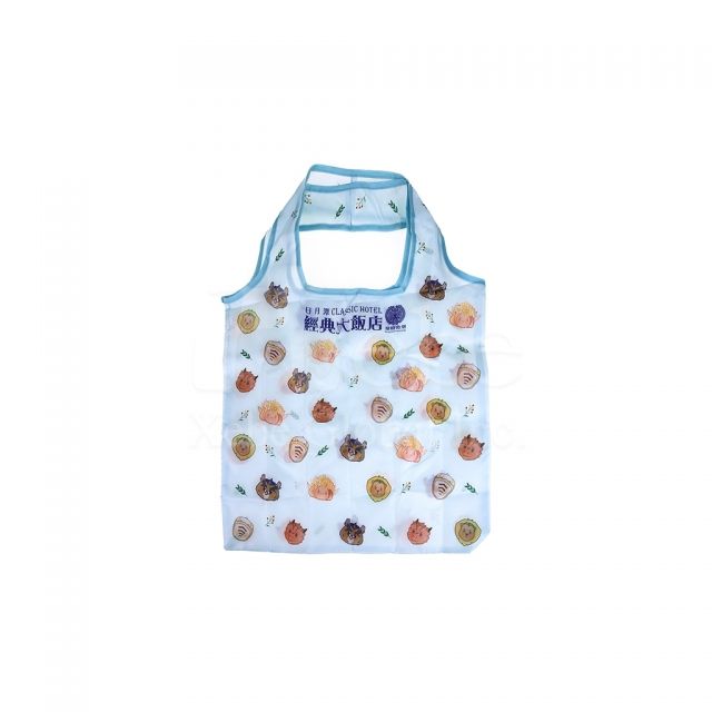 定制吉祥物摺叠购物袋