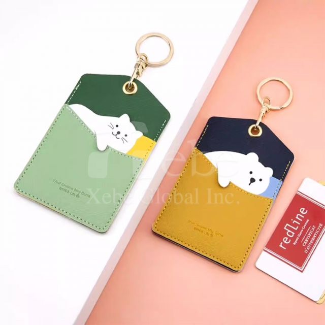 可爱青蛙造型卡套