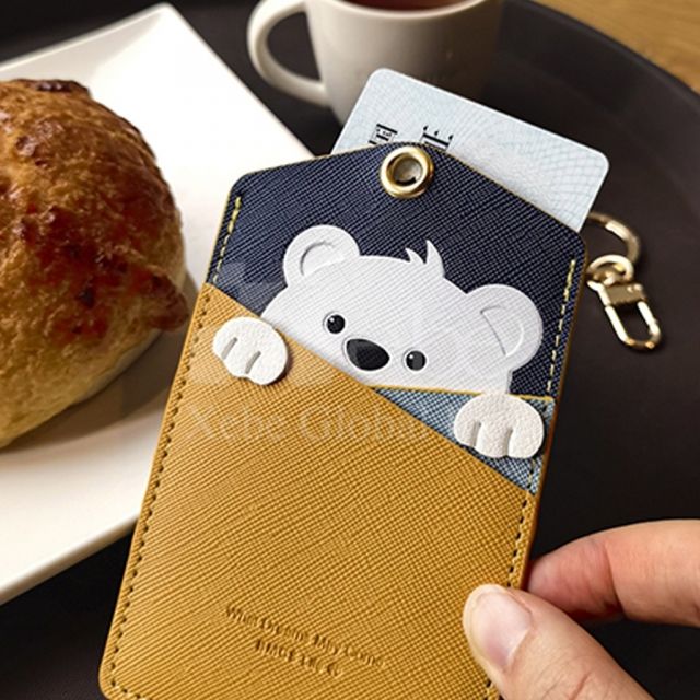 可爱青蛙造型卡套