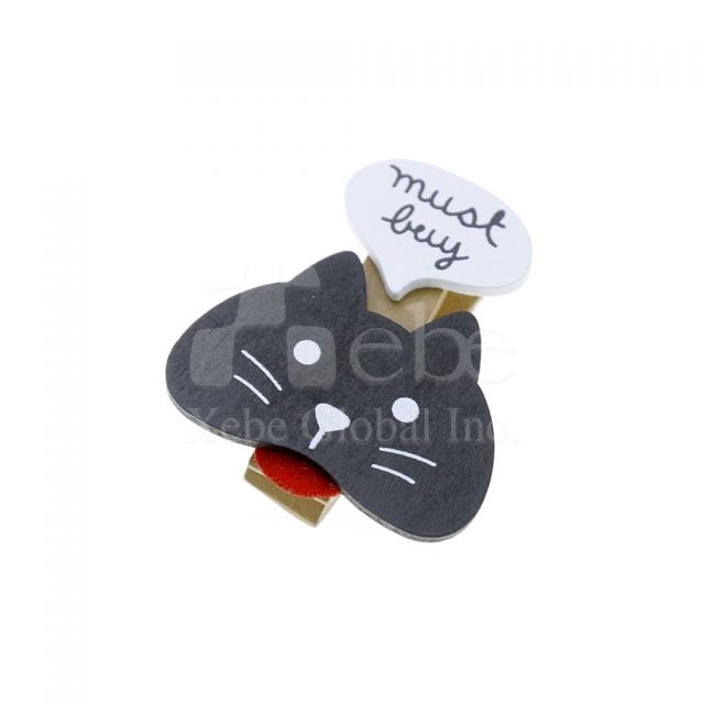 黑猫造型冰箱贴