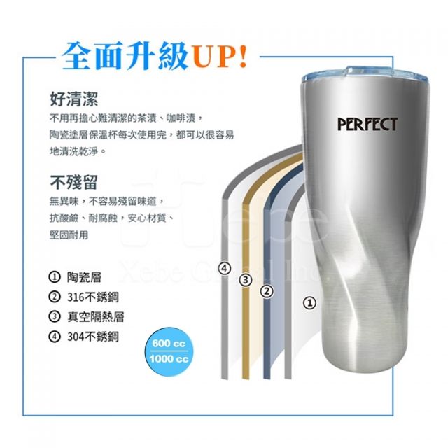 定制316不鏽钢冰杯