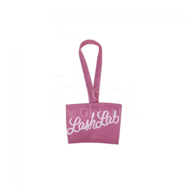 定制素色帆布手摇杯提袋