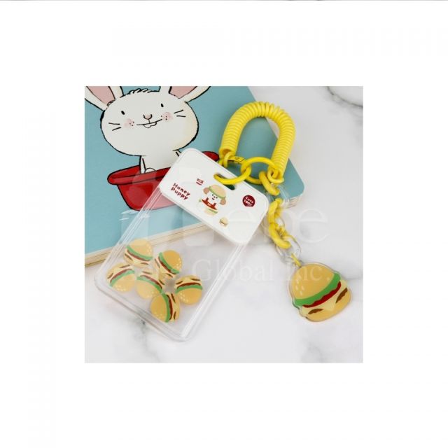 汉堡造型摇摇乐卡套