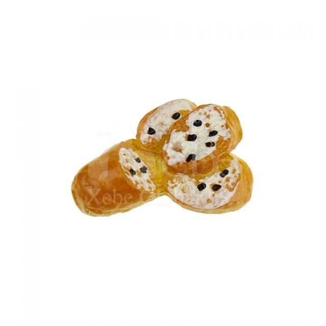 葡萄干面包造型冰箱贴定制