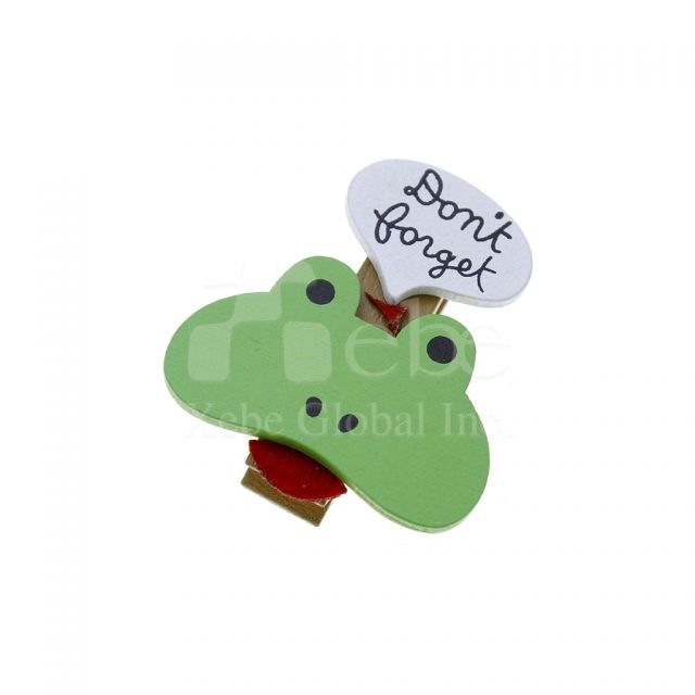 青蛙造型留言冰箱贴