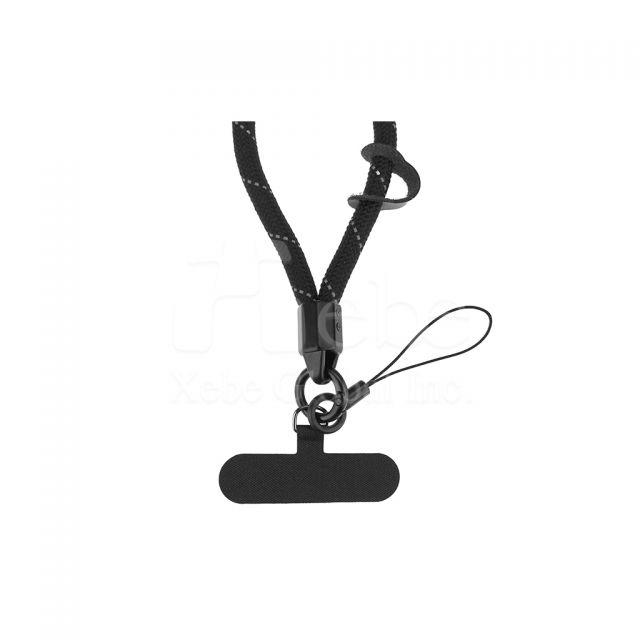 灰色定制手机腕绳