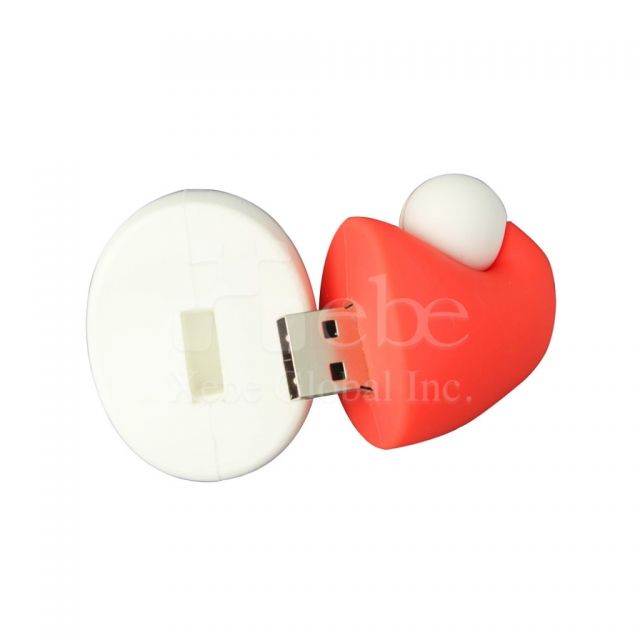 立体圣诞帽造型U盘