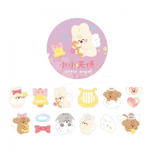 小小天使图案定制和纸胶带
