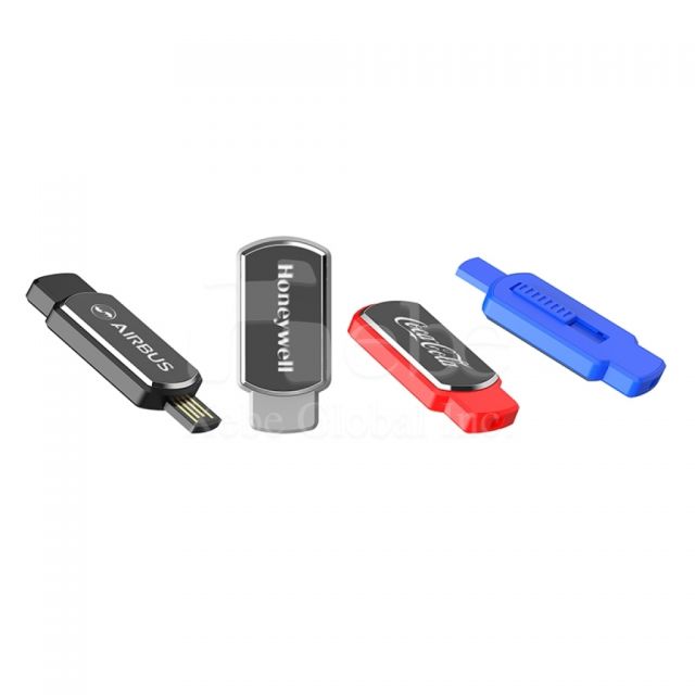 蓝色品牌礼品U盘