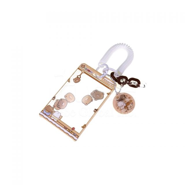 可爱小熊摇摇乐卡套 