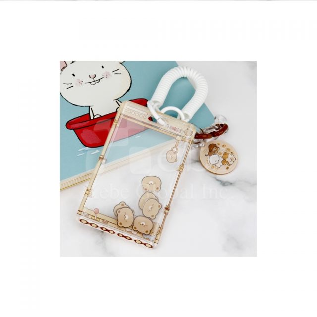 可爱小熊摇摇乐卡套 