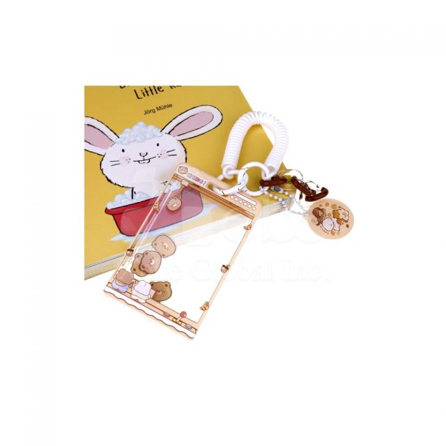 可爱小熊摇摇乐卡套 