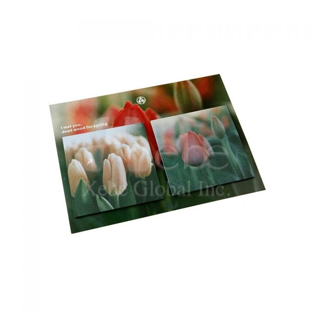 郁金香图案便条定制