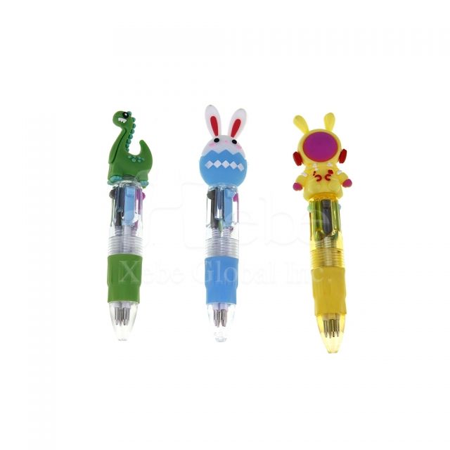 恐龙造型多色原子笔定制