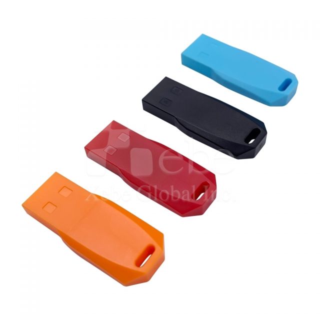 蓝色企业礼品U盘