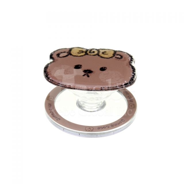 蝴蝶结小熊磁吸手机支架