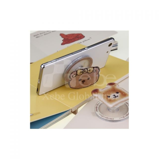 蝴蝶结小熊磁吸手机支架