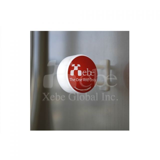 定制磁吸小灯箱圆形款 造型冰箱贴