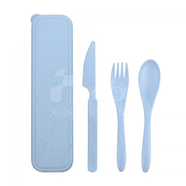 小麦便携餐具组定制