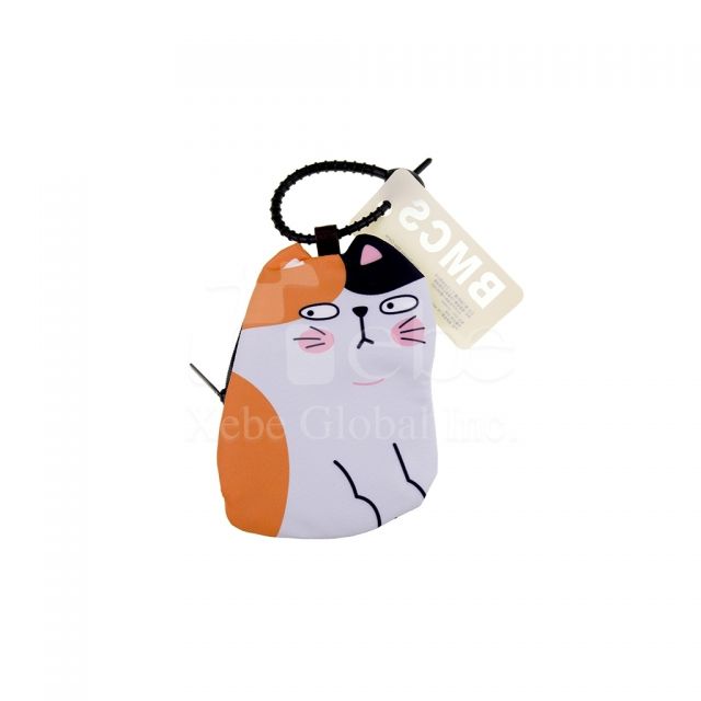猫咪造型定制小收纳袋 