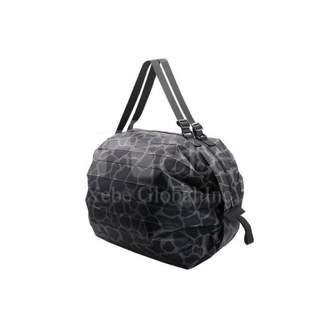 大容量黑色豹纹环保购物袋