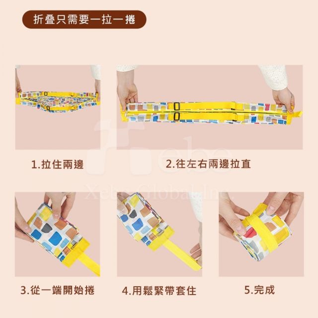 大容量黑色豹纹环保购物袋