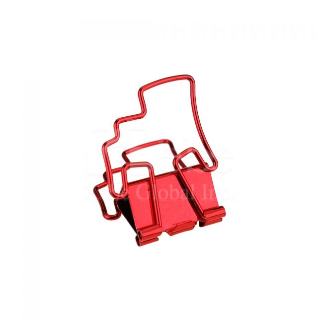 不规则形状定制长尾夹