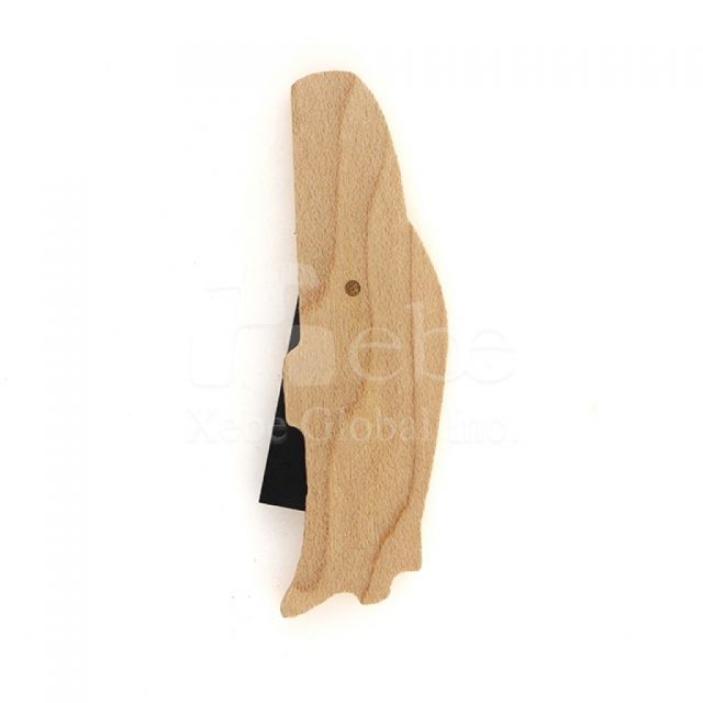 木头形状木制U盘