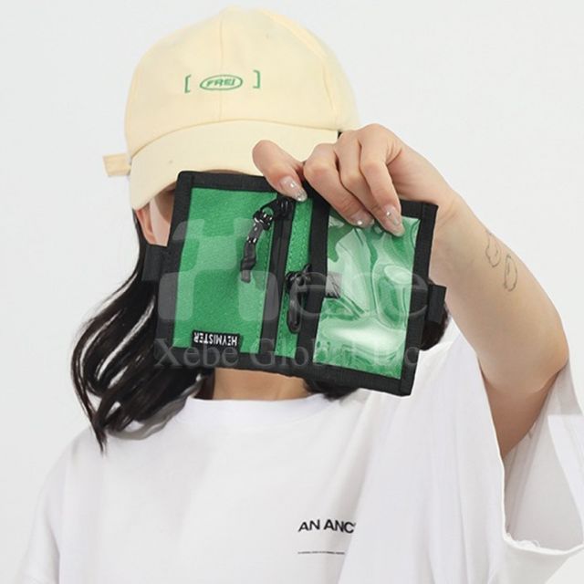 黑色卡套零钱包