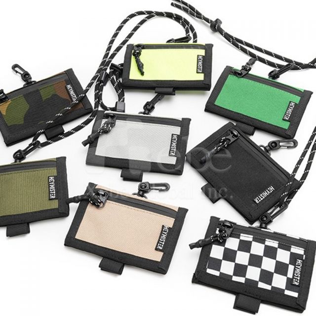 黑色卡套零钱包