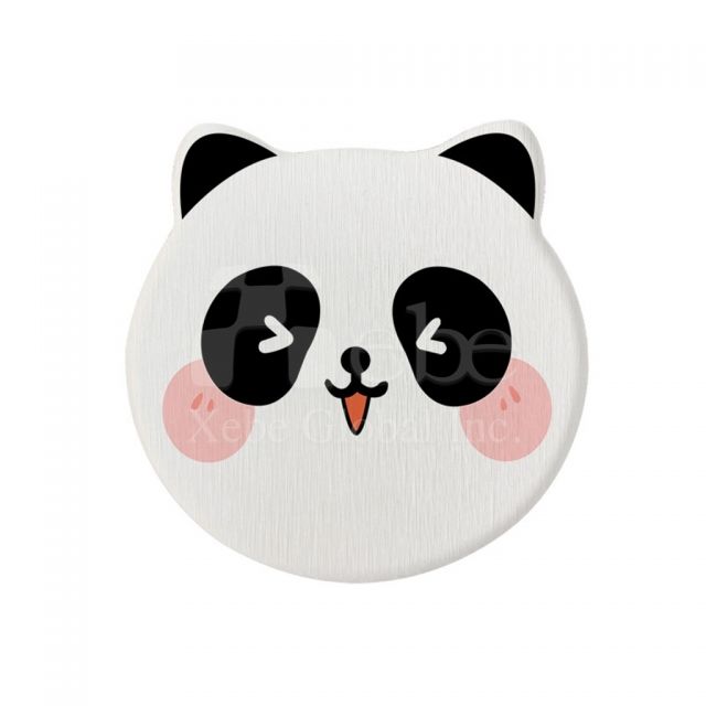 熊猫硅藻土杯垫